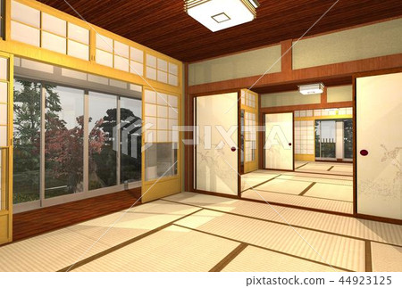 Three consecutive Japanese-style room Three consecutive Japanese-style room 44923125