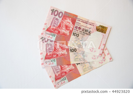 香港鈔票100美元 44923820