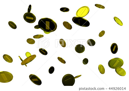 Image of coin (transparent material) 44926014