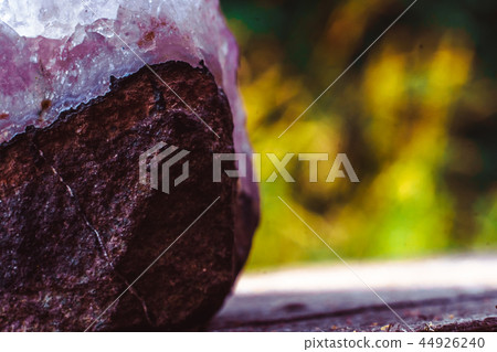 Crystal stone macro mineral surface Crystal stone macro mineral surface 44926240