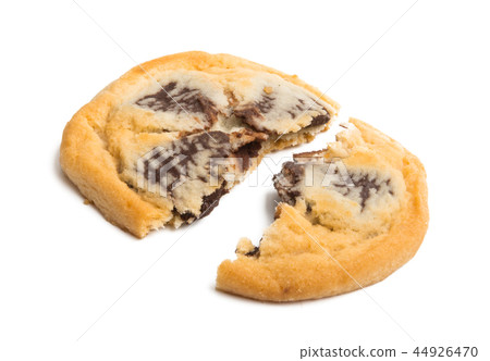 cookies with chocolate isolated cookies with chocolate isolated 44926470