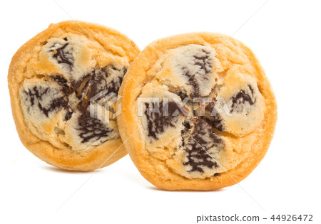 cookies with chocolate isolated cookies with chocolate isolated 44926472