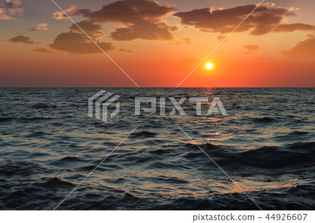 Sunset at the Black Sea. 44926607