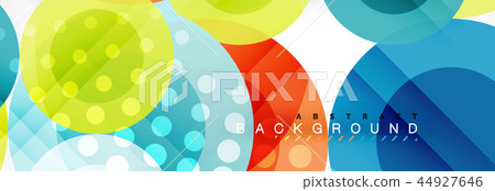 Circle composition abstract background Circle composition abstract background 44927646