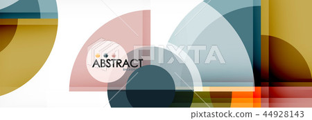 Abstract background bright circles geometric... - Stock Illustration ...