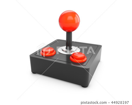 3d rendering vintage video game controller - Stock Illustration ...