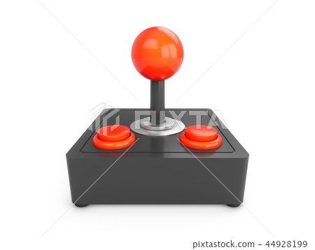 3d rendering vintage video game controller - Stock Illustration ...