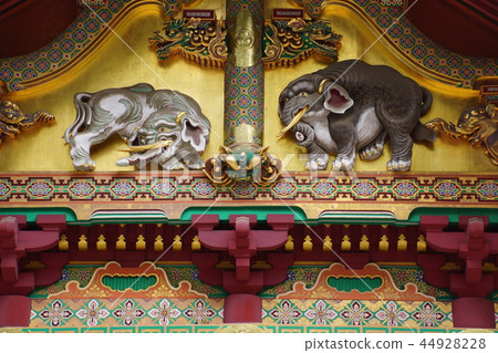 Nikko Toshogu Shrine Kamijinko /“大象的雕塑”Kano Seiyo的作品(栃木縣日光市) Nikko Toshogu Shrine Kamijinko /“大象的雕塑”Kano Seiyo的作品(栃木縣日光市) 44928228