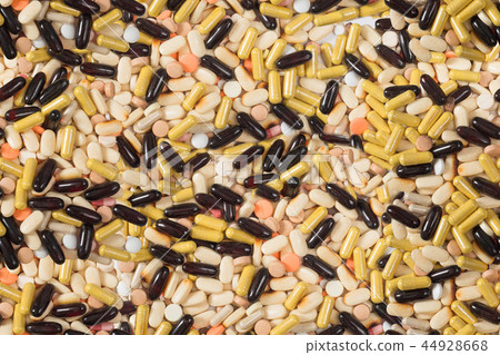 Many pills background Many pills background 44928668