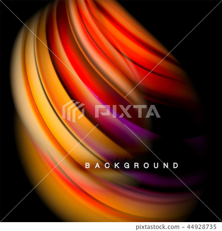 Background abstract - liquid color wave 44928735