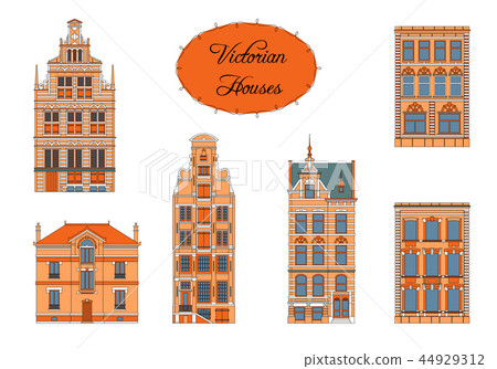 Victorian houses in color 44929312