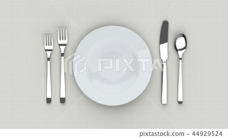 Table setting front 44929524