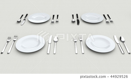 Table setting 4 pairs 44929526