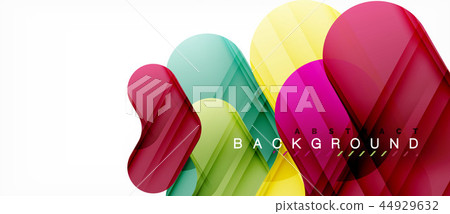 Shiny glossy arrows background 44929632