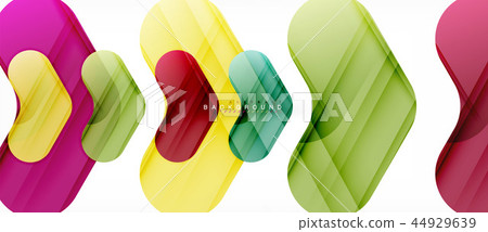 Shiny glossy arrows background 44929639