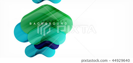 Colorful glossy arrows abstract background 44929640