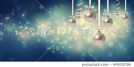 Collection of Christmas baubles 44929706