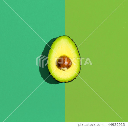 Fresh avocado with pit 44929913