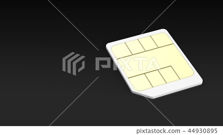 microSIM錢包右黑色背景 44930895