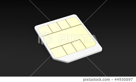 microSIM珀斯黑色背景 44930897