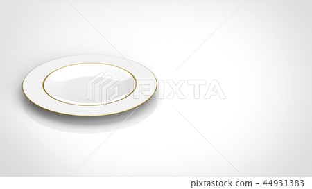 Dish gold left Dish gold left 44931383