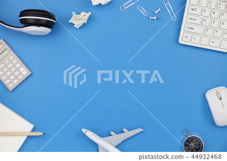 Office desk table of Business workplace 44932468