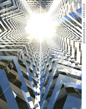 CG 3D illustration Urban Building Light and shadow Business Aoi Future Stars Background CG 3D illustration Urban Building Light and shadow Business Aoi Future Stars Background 44933828