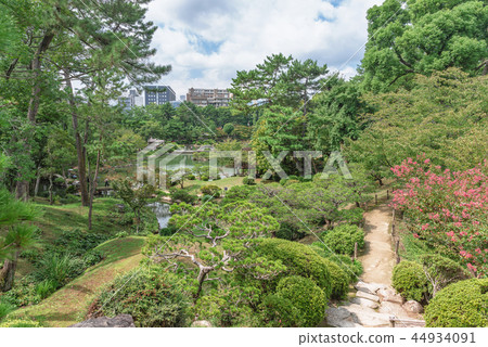 Shukuen花園夏天的場景 44934091