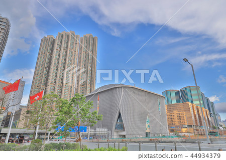 a west Kowloon downtown in Hong Kong 2018 44934379