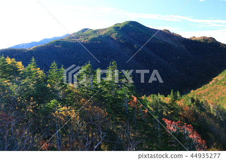 Way to the southern Alps Shiomitake summit The view of Mt. 44935277