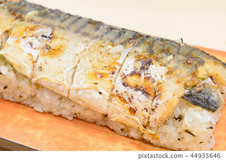 Grilled mackerel sushi Grilled mackerel sushi 44935646