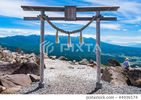 《Nagano Prefecture》 View of Kurumayama plateau and summit 《Nagano Prefecture》 View of Kurumayama plateau and summit 44936574