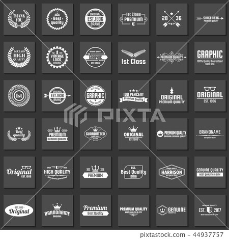 Vintage Retro Vector Logo for banner Vintage Retro Vector Logo for banner 44937757