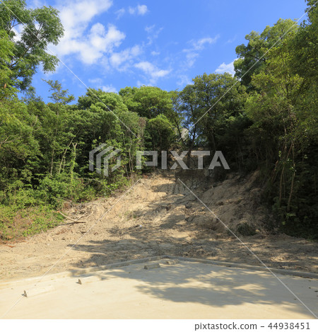 Landslide caused by heavy rain in West Japan in July 2018 Landslide caused by heavy rain in West Japan in July 2018 44938451