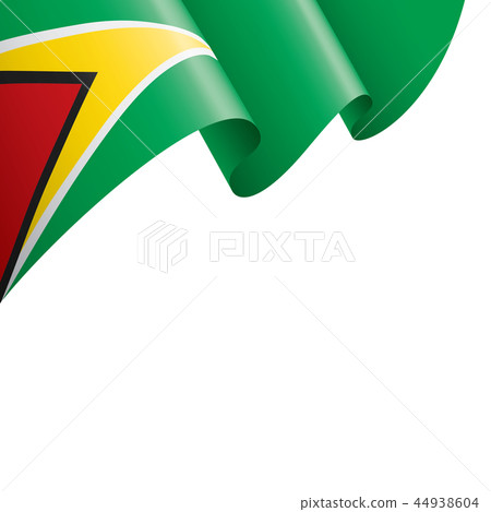 Guyana flag, vector illustration on a white background 44938604