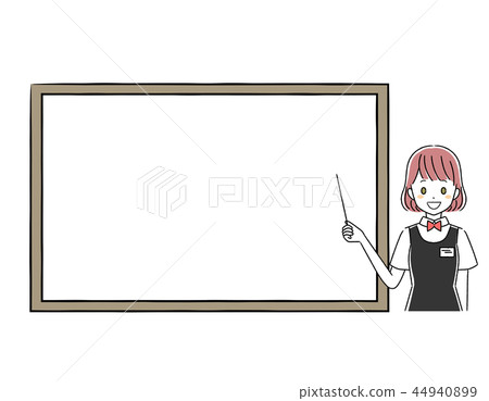 女服務員和留言板 女服務員和留言板 44940899
