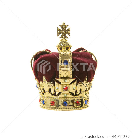 Classic royal crown isolated on a white background 44941222