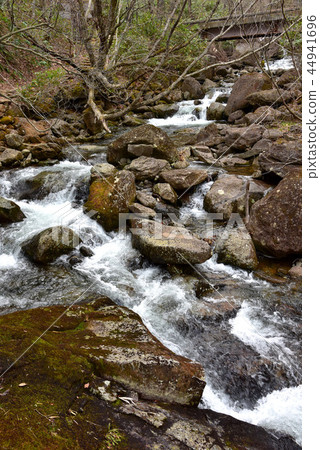 Adawara Valley Okudake Nature Trail Scenery of Kamogawa 44941696