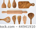 Kitchenware set of wooden fork, spoon and utensils 44941910