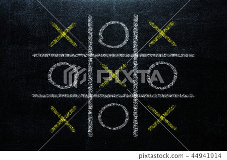 Abstract Tic Tac Toe Game Competition. XO Win Chal 44941914