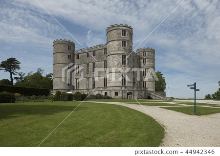 Lulworth castle on a sunny day Lulworth castle on a sunny day 44942346