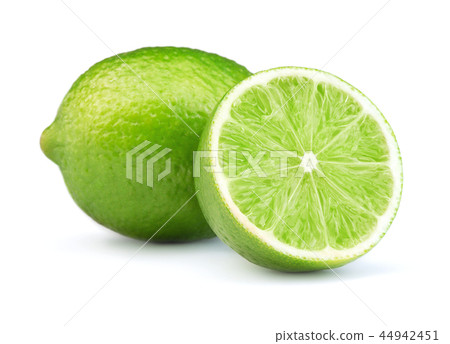 ripe lime isolated ripe lime isolated 44942451