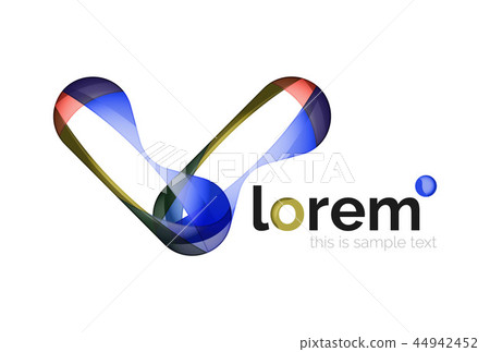 Abstract geometric business icon 44942452