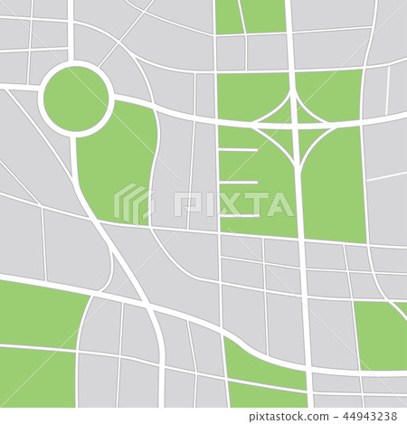 Abstract city map. Zoom out view 44943238