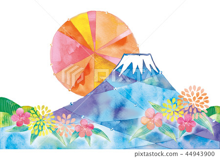 新年卡第一次日出 44943900