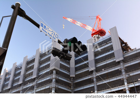 Hotel under construction in Minato Mirai, Yokohama 44944447