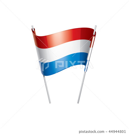 Netherlands flag, vector illustration on a white background Netherlands flag, vector illustration on a white background 44944801