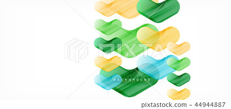 Colorful glossy arrows abstract background 44944887
