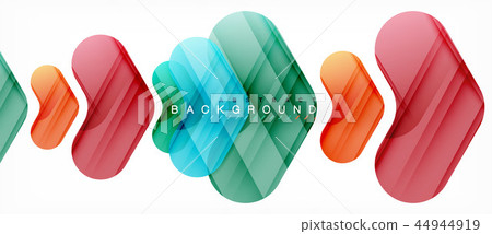 Colorful glossy arrows abstract background Colorful glossy arrows abstract background 44944919