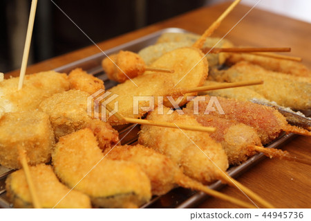 炒豬肉和那迦的串 44945736